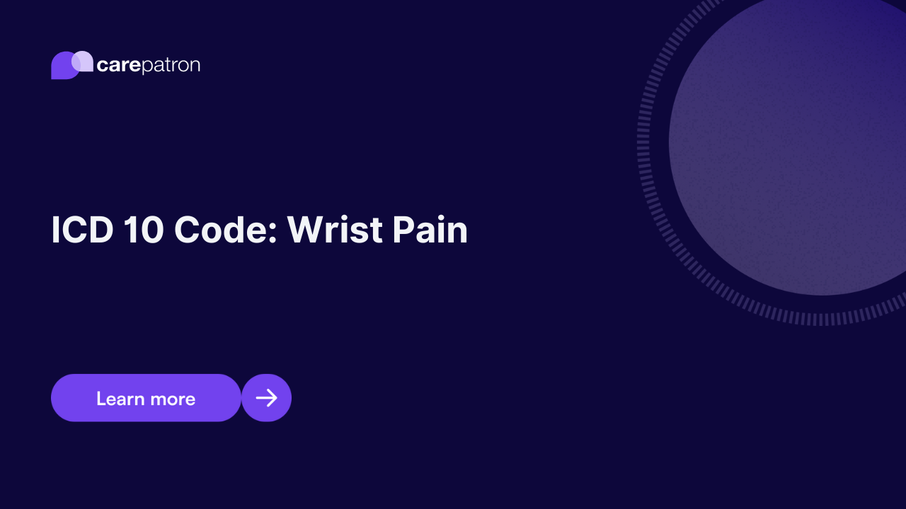 Wrist Pain ICD10CM Codes An Tâm